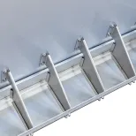 Hot Selling Wholesale Price Pig Farming Equipment Double Sided Stainless Steel Pig Feeder - Feeder - foodmachtech